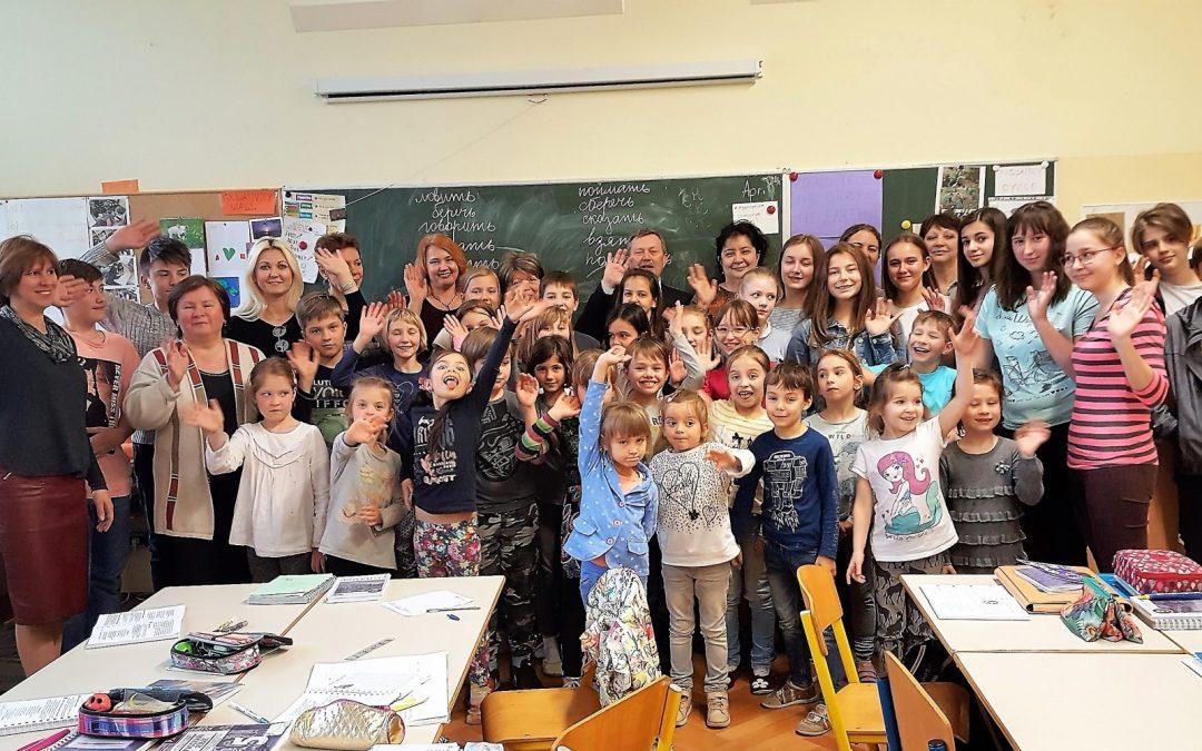 В гостях у русской школы в Словении Владимир Кочин