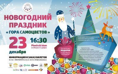 Новогодняя встреча с Дедом Морозом в Любляне