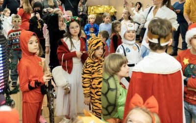 Новогодний маскарад в Русской школе в Словении