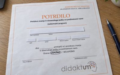 Как подготовиться к экзамену по словенскому языку